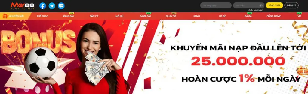 Review May88 - Nhà Cái Được Tuyến Được Yêu Thích Nhất 2024 1 Nhà cái may88 có gì nổi trội?